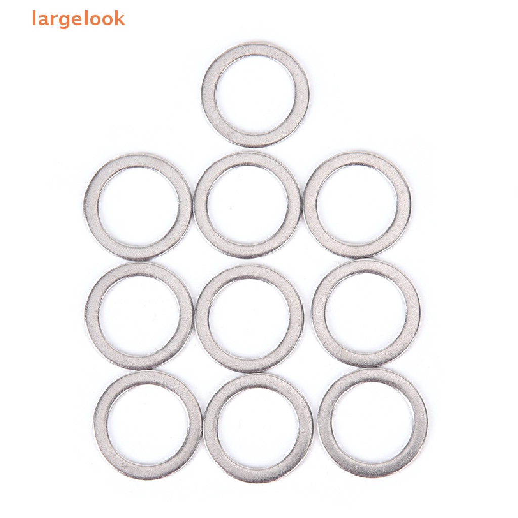 Set 10 Vòng Đệm Bằng Thép Không Gỉ Cho Bàn Đạp Xe Đạp