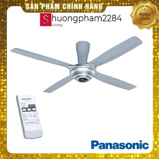 Quạt trần 4 cánh Panasonic F-56MPG-S (Bạc) - Hàng chính hãng