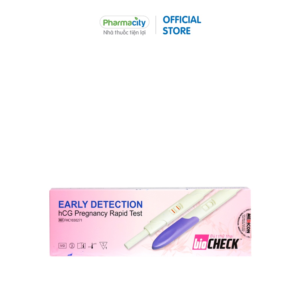 Bút biocheck thử thai nhanh early detection - ảnh sản phẩm 1