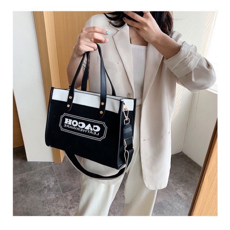 Túi xách nữ công sở Cacoh to rộng