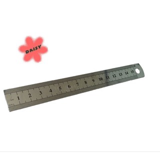 Thước sắt 15cm - thước thép không ghỉ