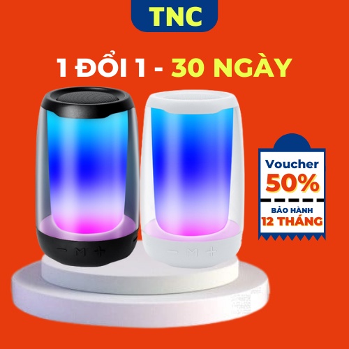 Loa bluetooth mini Pulse 4 mini, loa mini cầm tay có led 7 màu nhấp nháy theo nhạc, âm thanh cực hay, hỗ trợ USB thẻ nhớ