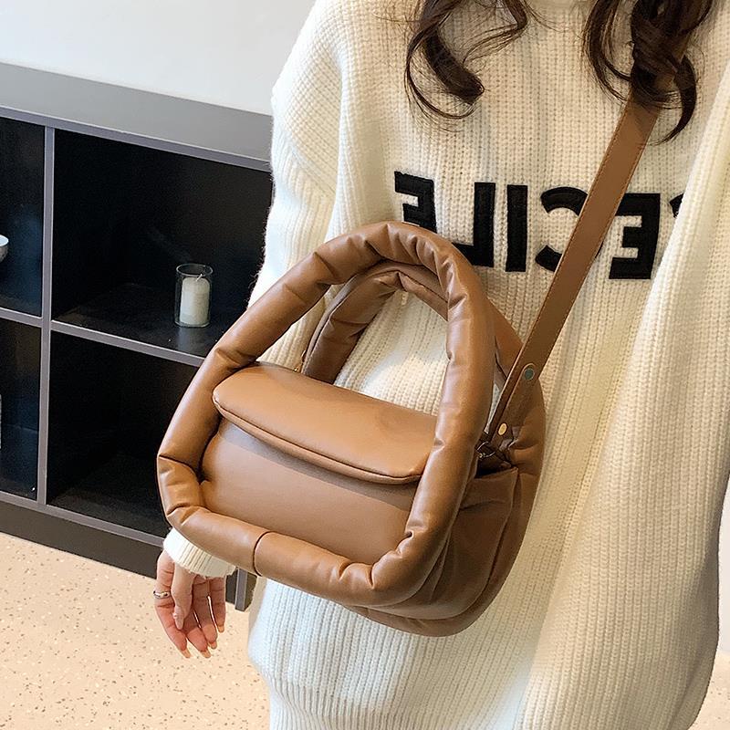 Túi Xách Thời Trang Mùa Thu 2022 Mềm Mại Phong Cách Retro Dành Cho Nữ
