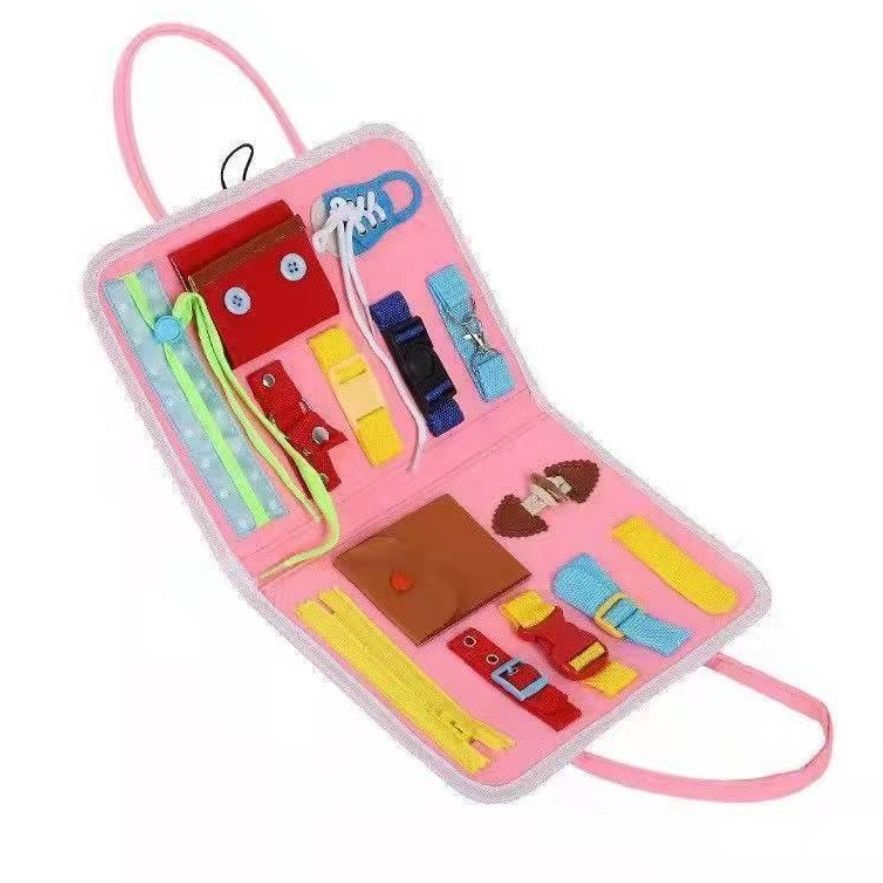 New baby busy board Montessori children Montessori busy board children's life early education educational toys enlightenment teaching aids