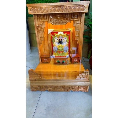 Đế Gỗ Hoa Sen Nổi Kê Tượng Phật