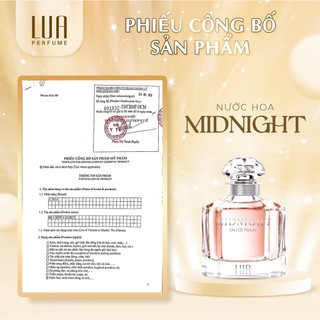 [Chính Hãng] Nước Hoa Nữ Midnight 30ml Lua perfume