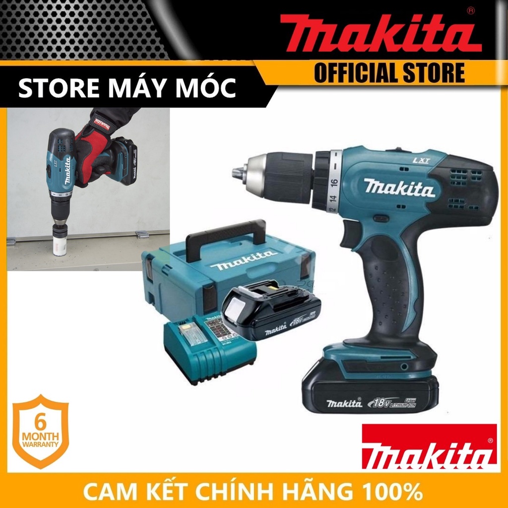 MÁY KHOAN VẶN VÍT 18V ( 42/27 NM) DDF453SYE- HÀNG CHÍNH HÃNG