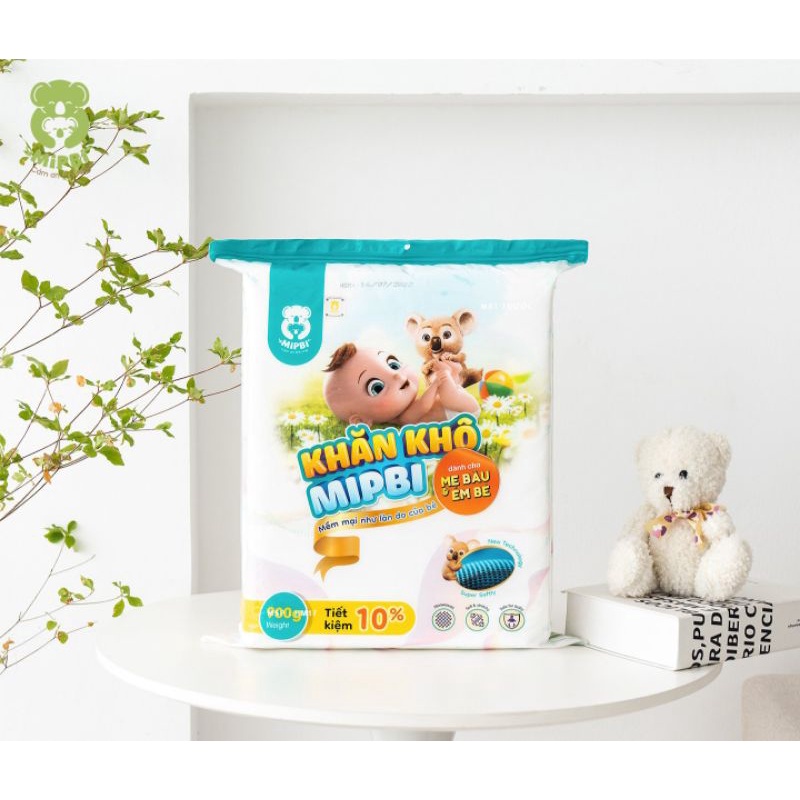 Khăn Vải Khô Đa Năng Cao Cấp MIPBI 900gr Dành cho Mẹ Bầu Và Em Bé