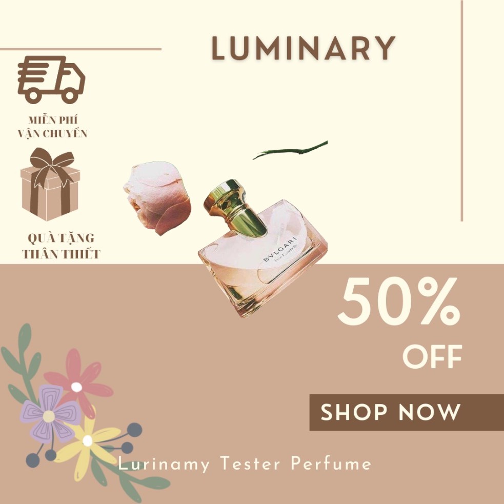 Luminary.Store  Perfume - Nước hoa nữ Bvlgari Rose Essentielle EDP - Nước hoa Authentic