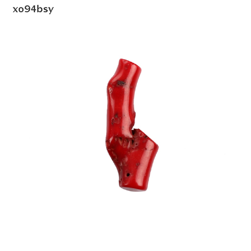 Set 5 Chuỗi Hạt xo94bsy Màu Đỏ San Hô Tự Nhiên Hình Cành Cây Xinh Xắn