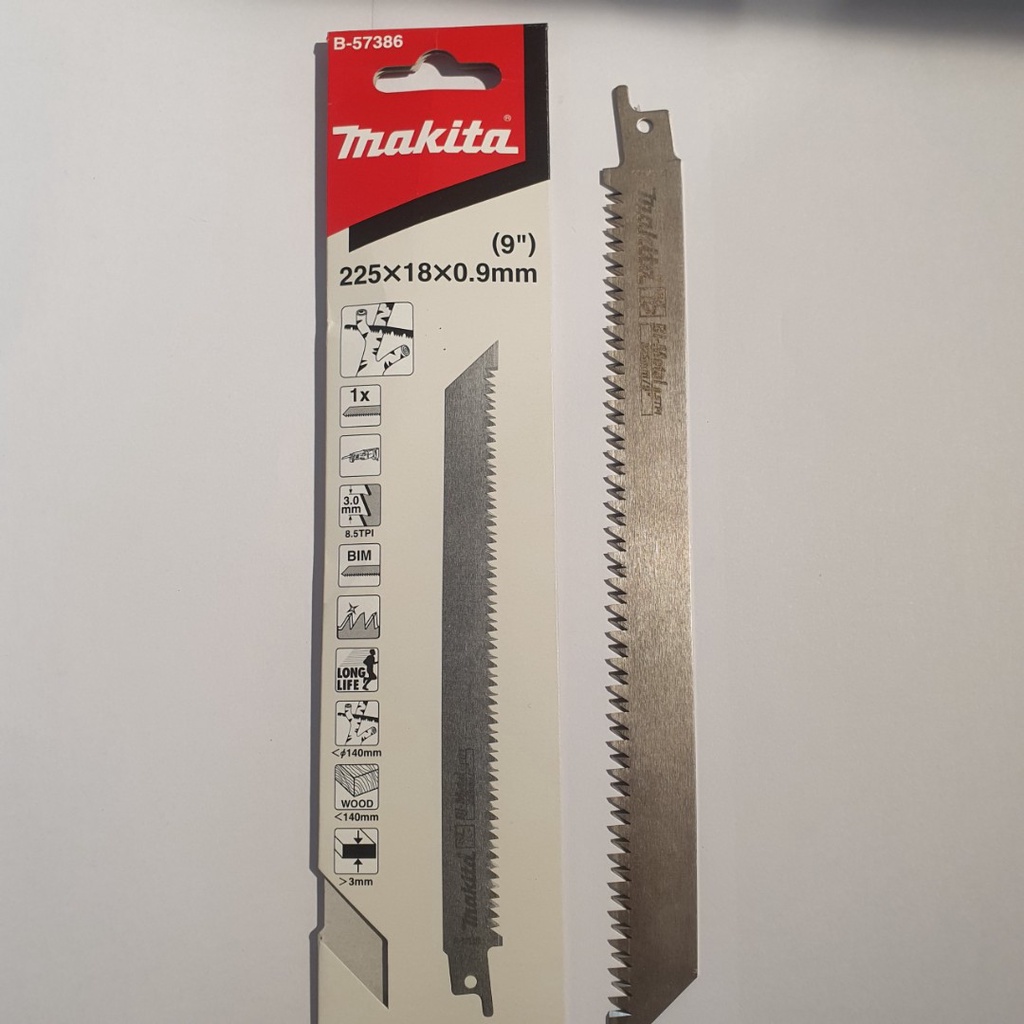 Lưỡi cưa kiếm cắt gỗ xanh,cây tươi dài Makita B-57386 (Made in Japan) 1 lưỡi