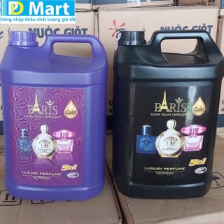 Nước giặt Paris 5000ml thơm lâu quyến rũ
