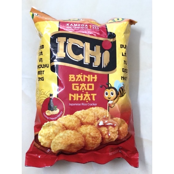 Bánh Gạo Nhật Ichi mật ong 100g