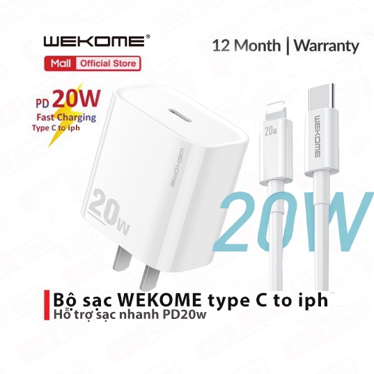 [Hàng xịn] Bộ Sạc Nhanh PD 20W 30W 65W GaN USB-C To iph Dành cho 8/x/11/12/13/14 ,Cáp Sạc Nhanh