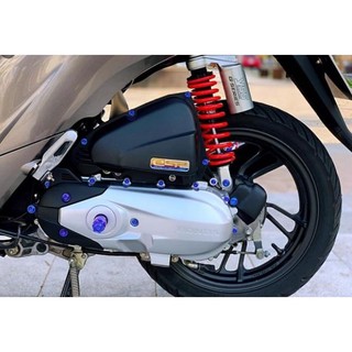 Combo pô e scoopy 4 món gắn như zin cho vision 2014-2019 phụ tùng xe Trâm Hoàng