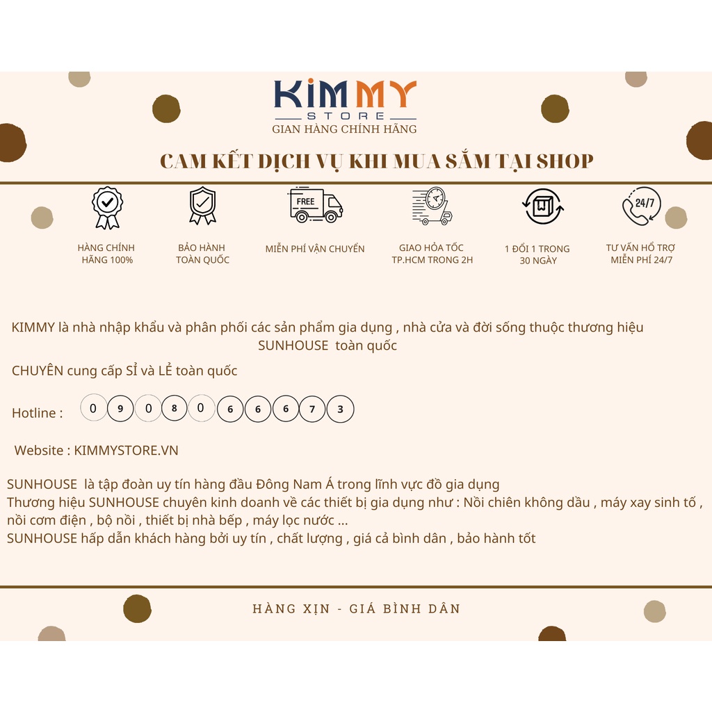 BỘ NỒI INOX 3 ĐÁY SUNHOUSE SHG895 KÈM XỬNG HẤP - DÙNG CHO MỌI LOẠI BẾP