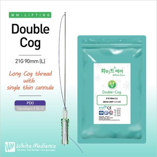 Chỉ double cog white medience nâng cơ mặt, nâng cung chân mày, thu hẹp cánh mũi