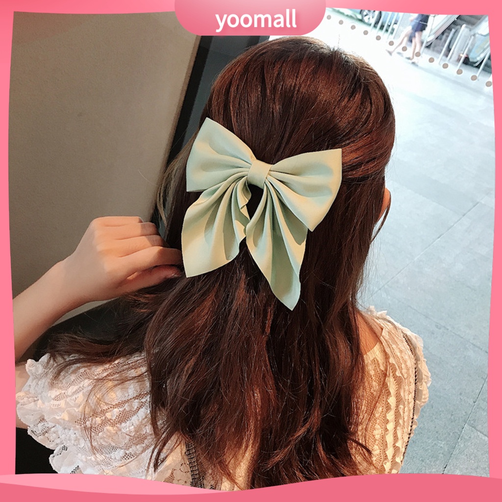 Kẹp Tóc Hình Nơ Thời Trang Dành Cho Nữ