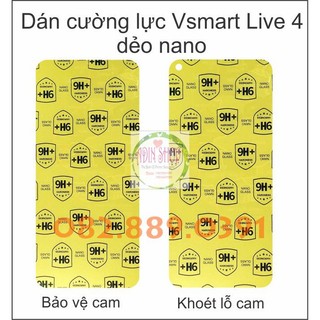 Dán cường lực dẻo nano Vsmart Live 4 siêu dẻo siêu bền