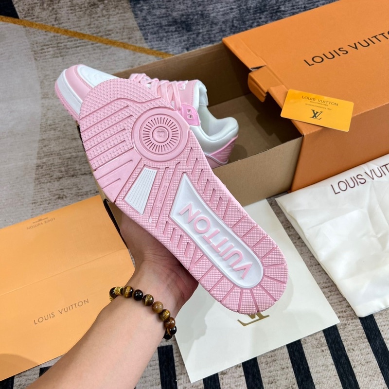 GIÀY L’V WHITE PINK LAI AU SC