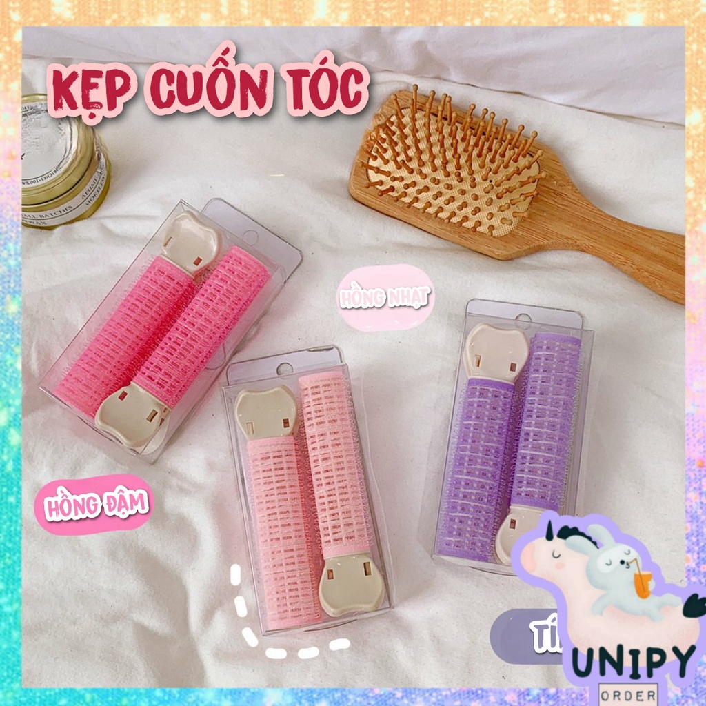 Kẹp Lô Cuốn Tóc Mái | Phồng Chân Tóc