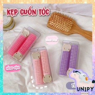 Kẹp lô cuốn tóc mái | phồng chân tóc