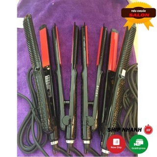 Máy Là duỗi tóc Hàn Quốc lưỡi đỏ