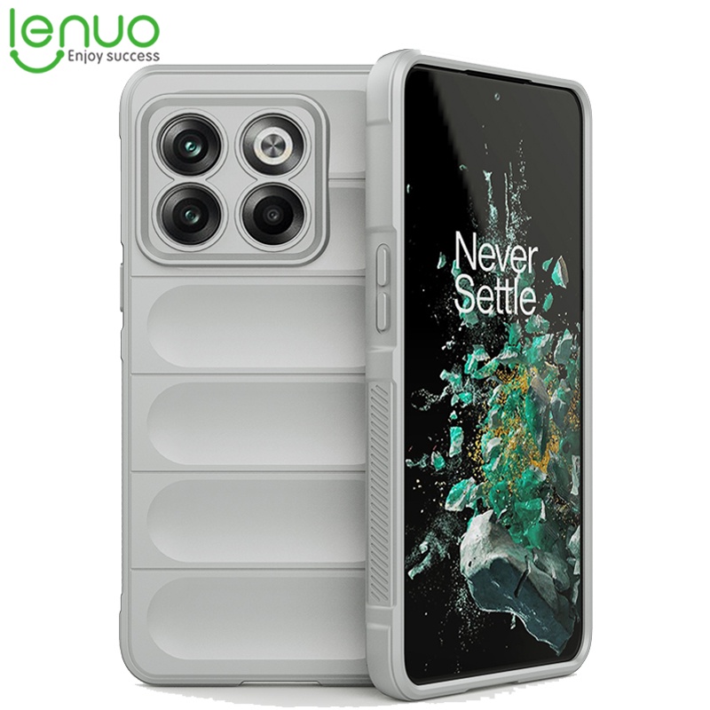Ốp điện thoại LENUO silicone mềm màu trơn chống sốc cho OnePlus Ace Pro/ OnePlus 10T