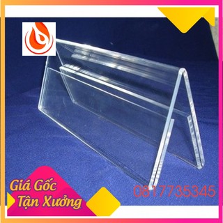 Kệ mica chữ a để bàn nhiều kích thước