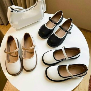 Giày búp bê cài quai bánh mì tiểu thư