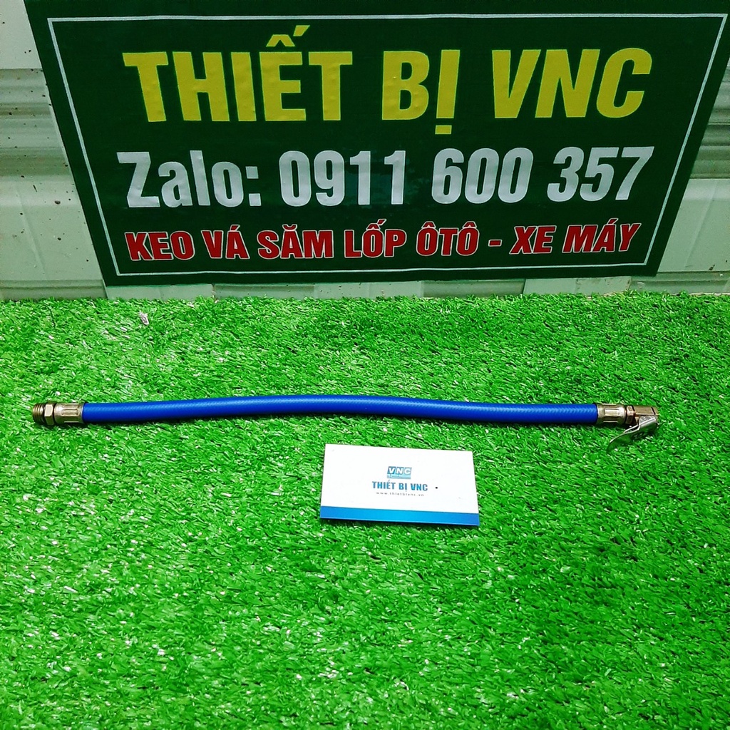 Dây bơm đầu kẹp rời thay thế cho tay bơm ren 13mm
