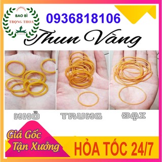 Dây thun vàng cao cấp 1 gói 500 g