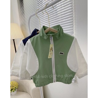 Áo gió phối màu cá sấu bé trai