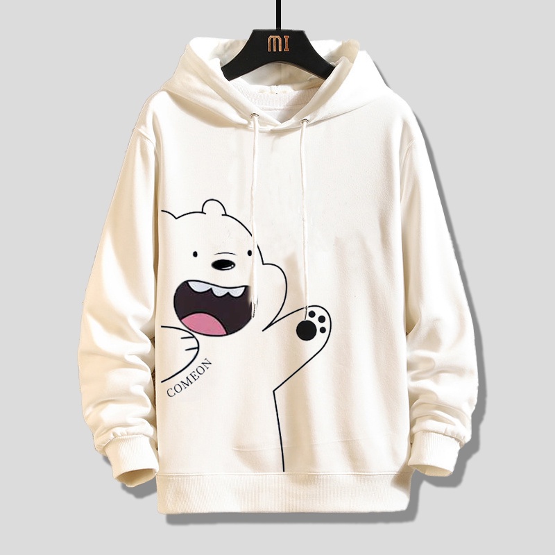 Áo Hoodie Họa tiết Gấu Hello, Shop Thời Trang Islandboutique - HG05