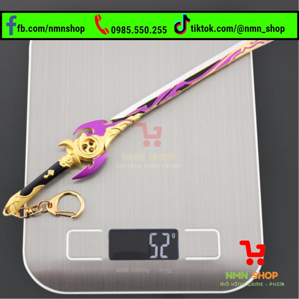 Mô hình game Genshin Impact - Ánh sáng đêm sương mù  21cm