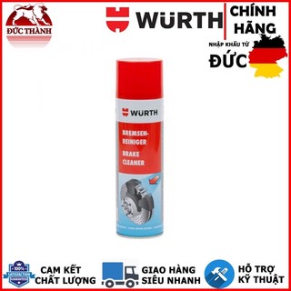 Wurth Brakee Cleaner 500ml - Chai xịt vệ sinh phanh xe - chai xịt vệ ainh thắng
