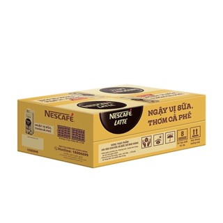 THÙNG 24hộp 180ml cà phê uống liền Nescafe latte