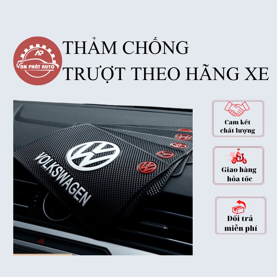 Thảm Chống Trượt Điện Thoại/Đồ Vật Để Trên Taplo Ô Tô Của Hãng Xe Mazda,Huyndai,Honda,Toyota,Ford,Kia... [Hàng Loại Tốt]