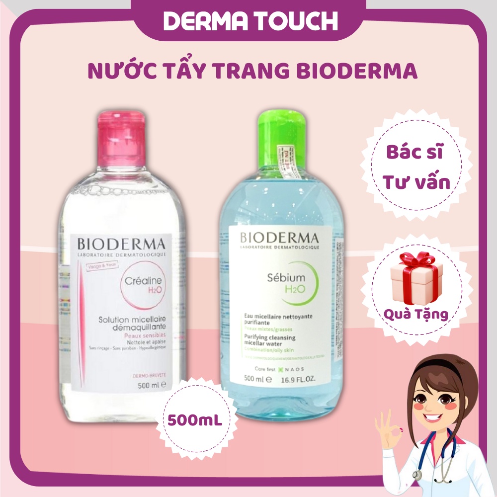 Tẩy trang Bio Xanh - Hồng 500mL