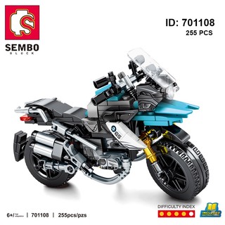 Đồ chơi lắp ráp technic mô hình Motor Sembo xếp hình