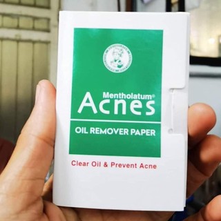 Hàng Mẫu Dùng Thử Giấy Thấm Dầu Ngừa Mụn ACNES gói 50 tờ Hàng Chính Hãng