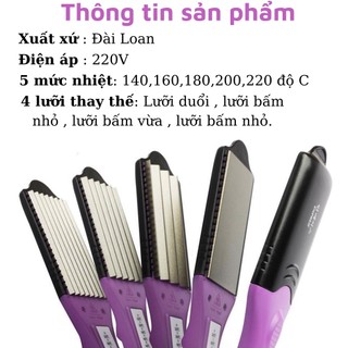Máy Kẹp Duỗi Tóc Cao Cấp 4 Chức Năng