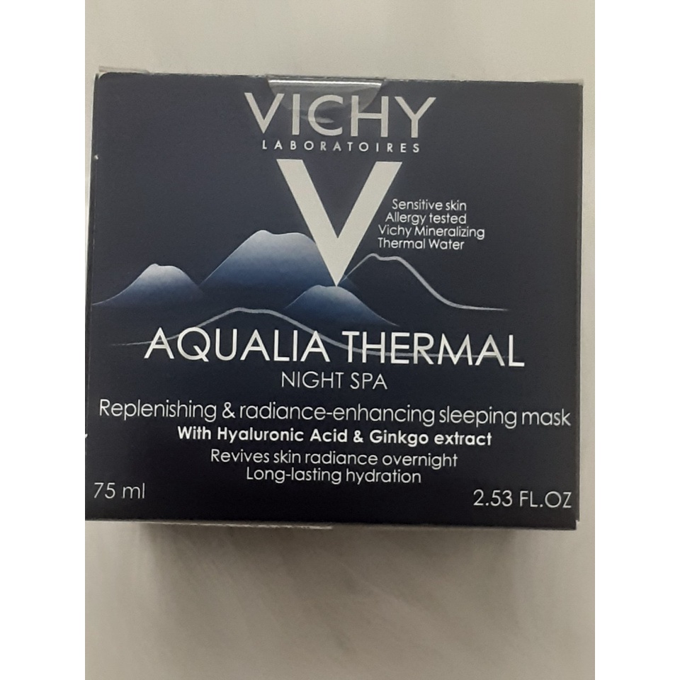 VICHY -MẶT NẠ NGỦ CUNG CẤP NƯỚC TỨC THÌ - AQUALIA MASQUE NUIT 75ML
