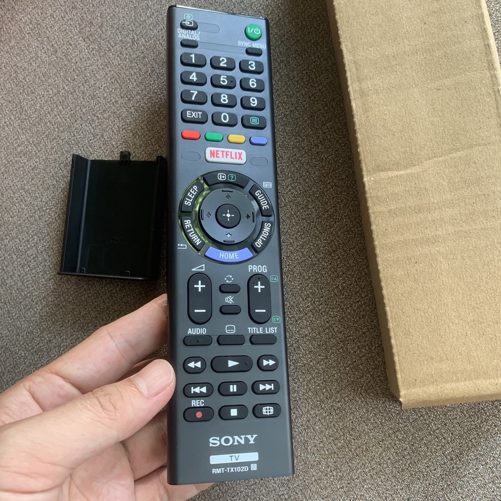 Điều khiển tivi Sony RMT-TX102D chính hãng, có hộp, remote sony tivi Smart/Led/Lcd Bravia, TX102D KDL-43W750E, 43W660F