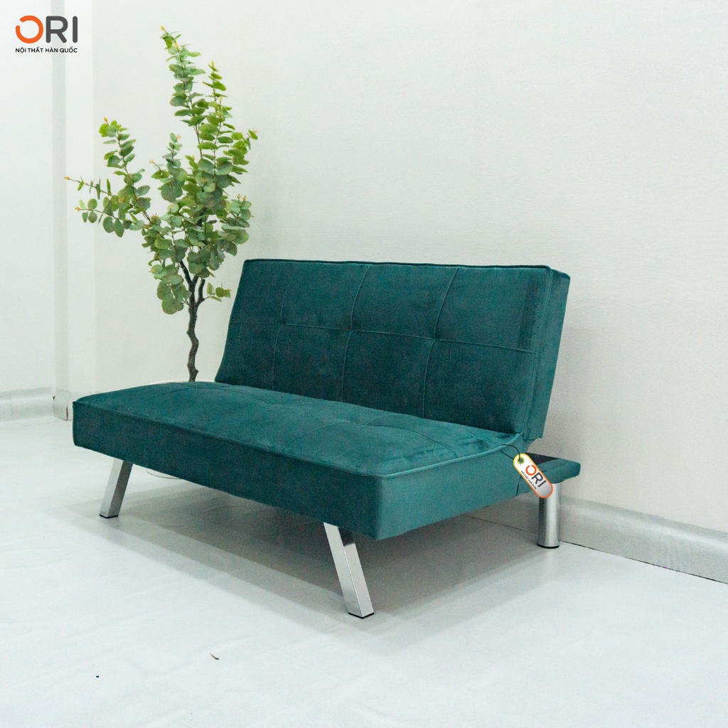 SOFA MINI DÀI 1M2 PHÙ HỢP CHO GÓC NHÀ NHỎ NHẮN - SOFA GIƯỜNG THÔNG MINH 3 CHỨC NĂNG NGÃ - ORI NỘI THẤT HÀN QUỐC