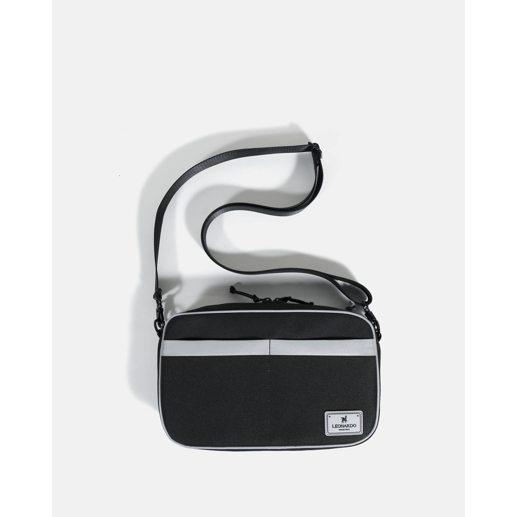 Túi Đeo Chéo Thời Trang Dáng Hộp Leonardo - Box ZEUS Bag - Vải 300 TPE Kháng Nước