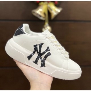 Giày mlb chunky classic heel 💙mới nhất 2022💙mlb chunky classic heel dia monogram - giày chunky unisex - camilo