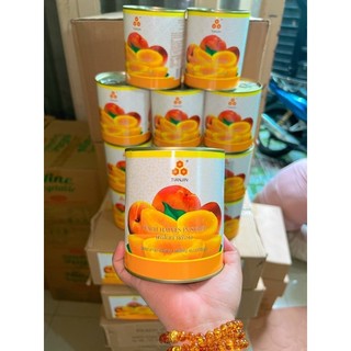 LON 820GR ĐÀO MIẾNG ngâm THÁI LAN