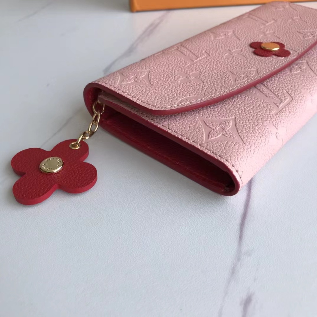 Sẵn sàng giao hàng Ví nữ Emilie mới của Louis Vuitton LV có hộp M63918