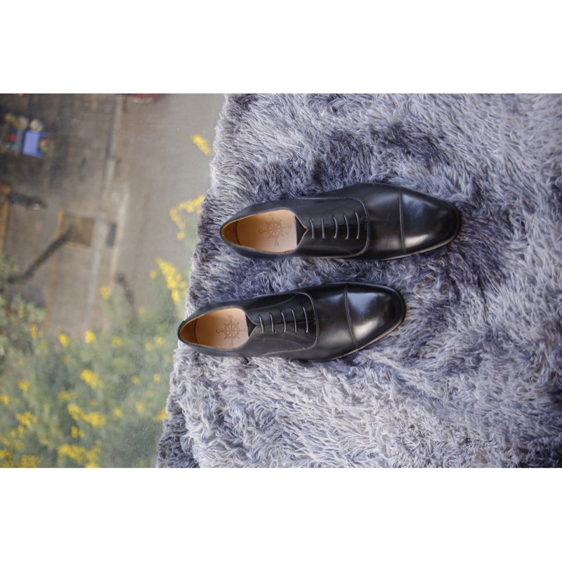 Giày Da Nam Công Sở Buộc Dây Thương Hiệu CNES Size 44 46